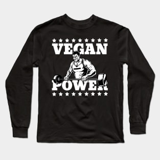 Plant Power Bodybuilding Vegan Long Sleeve T-Shirt